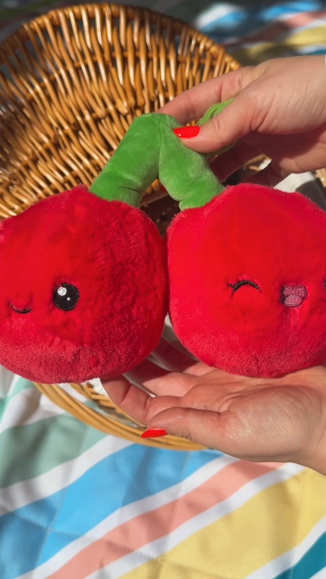 Amazon.com: Squishable - Snugglemi Snacker Cherries - Comfort Food